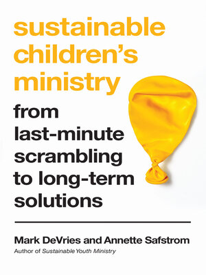 cover image of Sustainable Children's Ministry